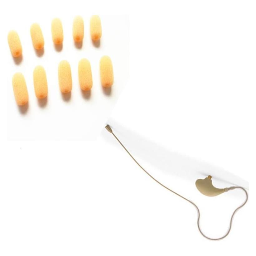 15 Fundas de Espuma Paraviento para Micrófonos Lavalier LINHUIPAD