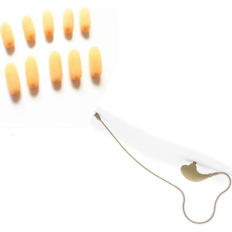 15 Fundas de Espuma Paraviento para Micrófonos Lavalier LINHUIPAD