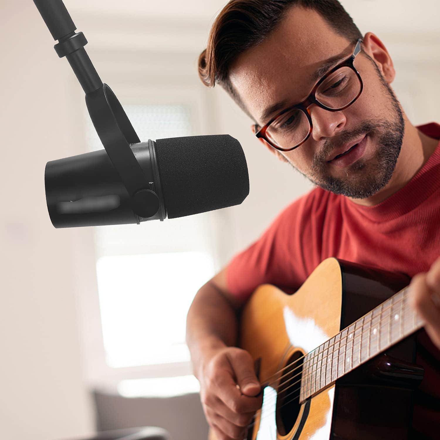 Pantalla de espuma para micrófono Shure MV7 - Boseen, 3PCS