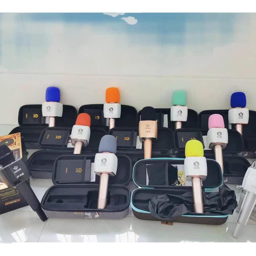 Funda de Micrófono Espuma Fielect Verde - 2 Piezas 62x70mm