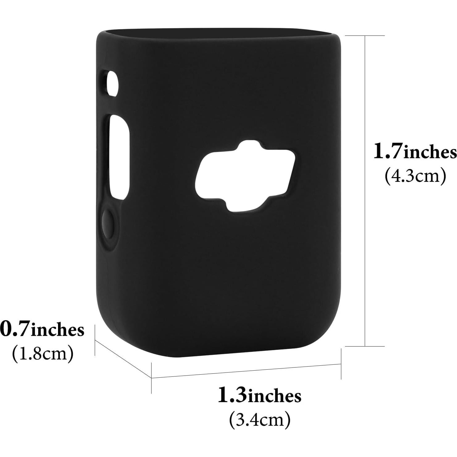 Funda protectora de silicona Geekria para micrófono DJI Mic 2 - 2 unidades