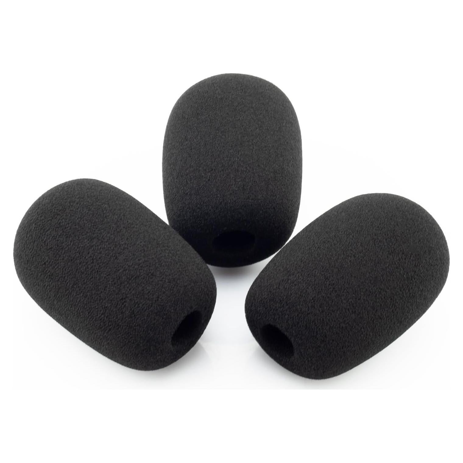 Funda de Viento LEFXMOPHY para Micrófono Shure MX412 - Paquete de 3