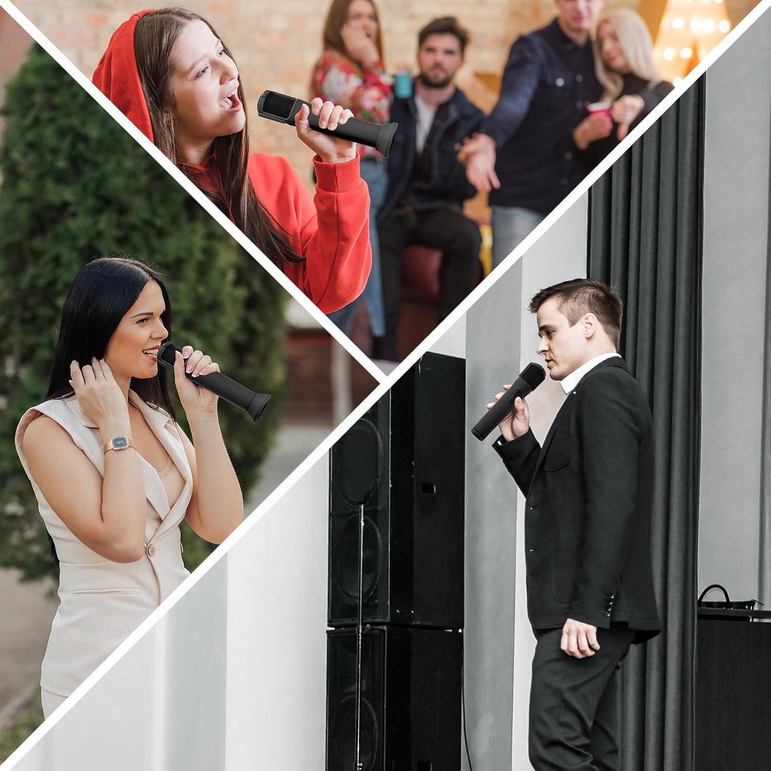 Funda de Silicona TXEsign para Micrófono Inalámbrico JBL PartyBox - 2 Piezas