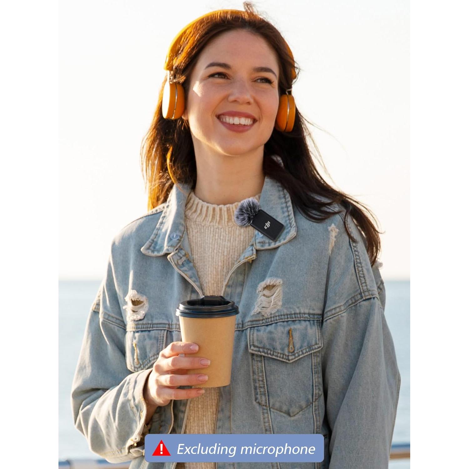 Cubierta de micrófono DJI Mic Windscreen Furry Foam - 2 Pcs