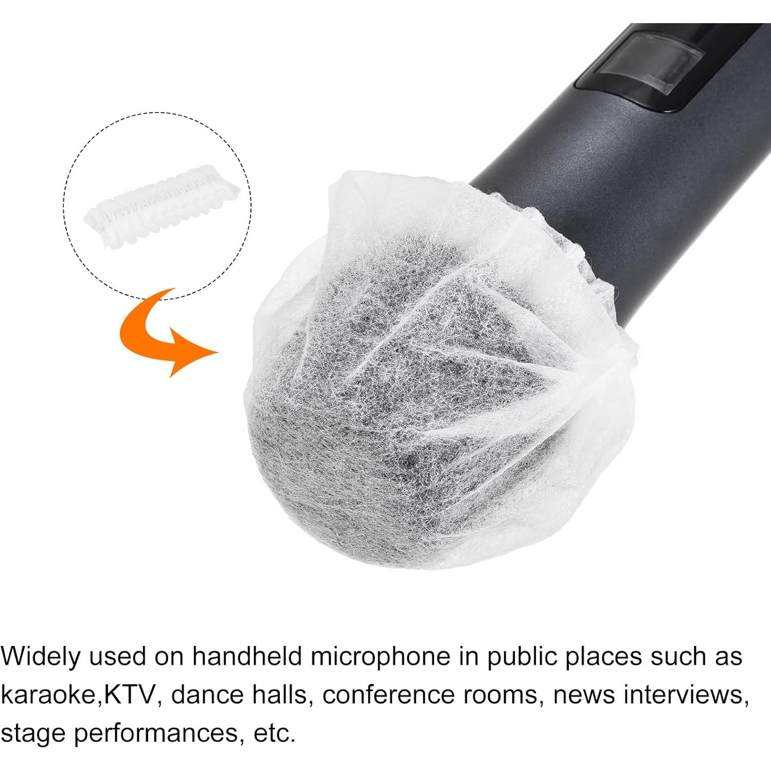 Funda desechable para micrófono MECCANIXITY - 50 unidades