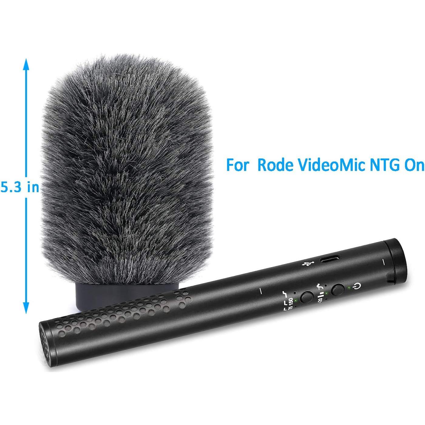 Filtro de Viento Peludo YOUSHARES NTG para Micrófonos 100mm