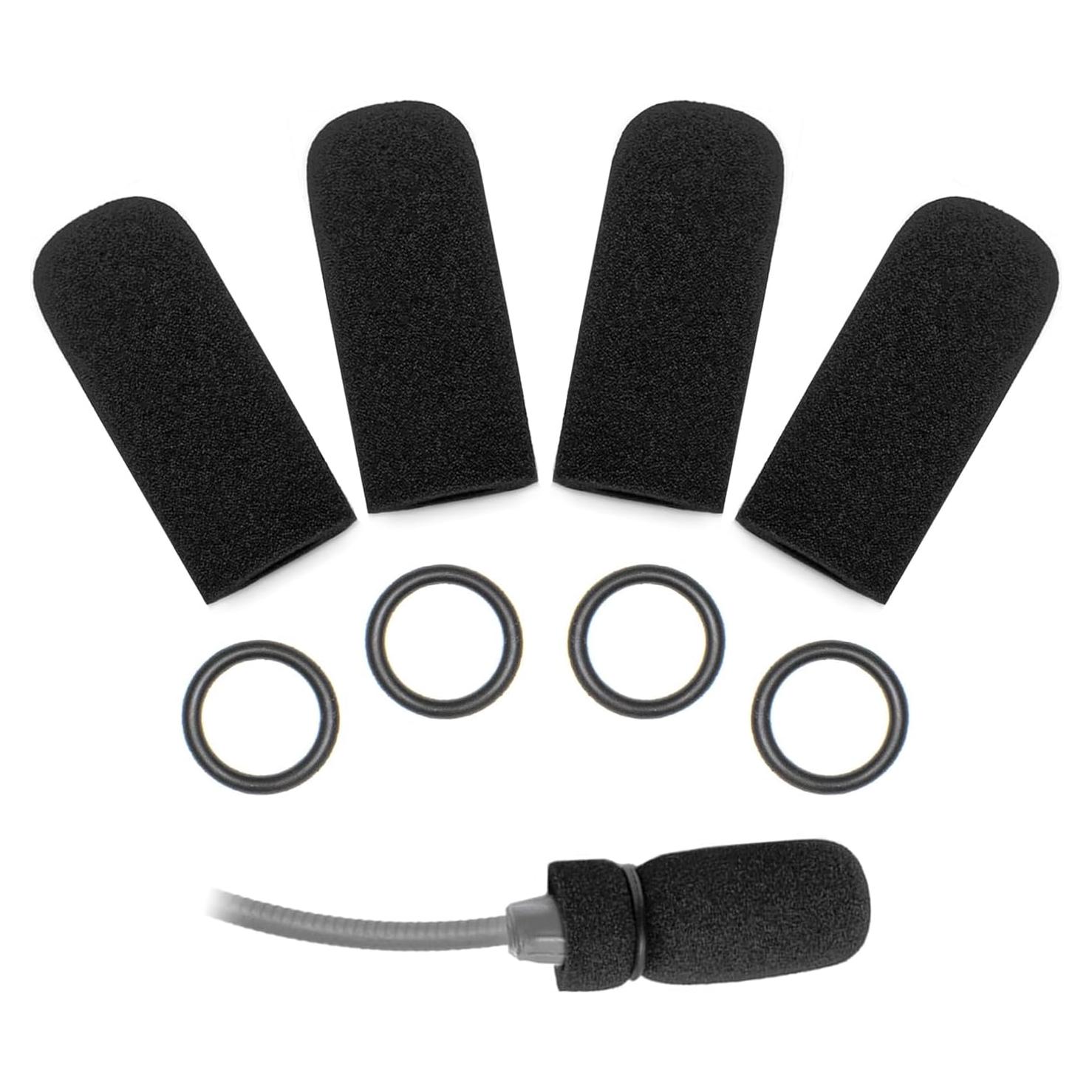 Cubiertas de Micrófono Bose A20 A30 A10 - Paquete 4 Espuma