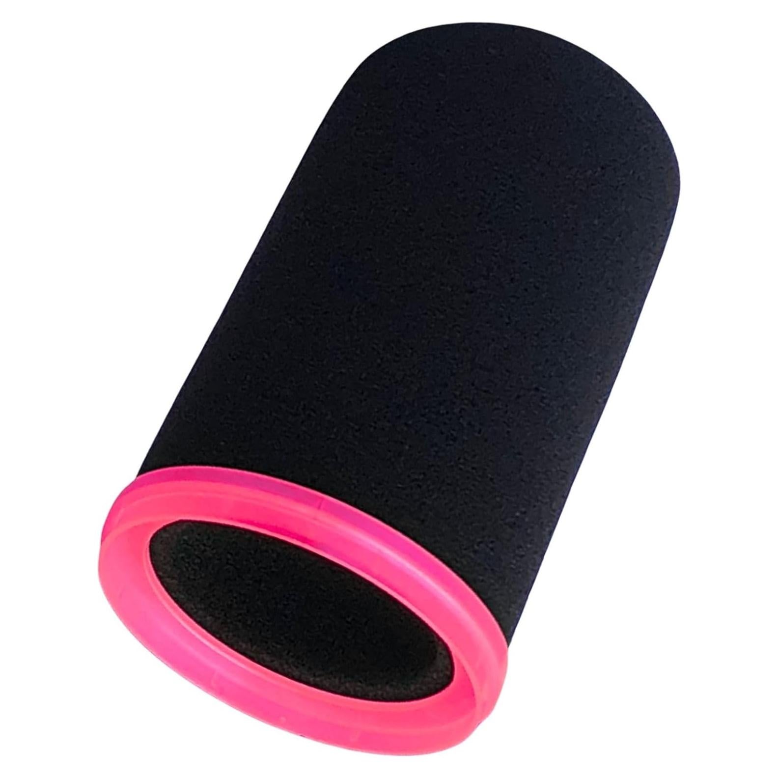 SM7b Foam Cover for Shuer SM7B, MV7 POP Filter RK345 Replacement, Windscreen with Colored Retaining O-Ring Identified Seat (Pinkly)