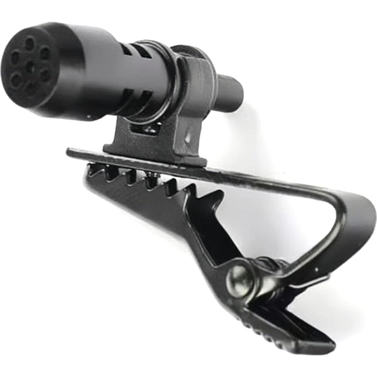 Kit 6pcs Clips de Micrófono Lavalier Metal + Fundas Espuma