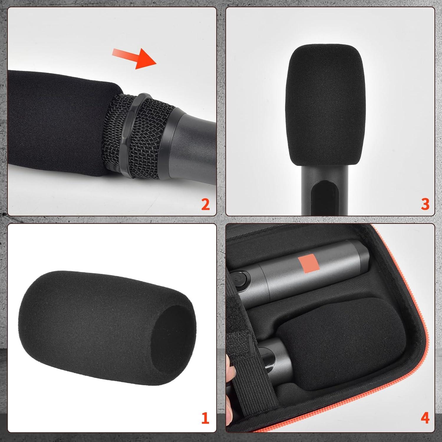 Estuche Inalámbrico para Micrófonos JBL PartyBox - Negro