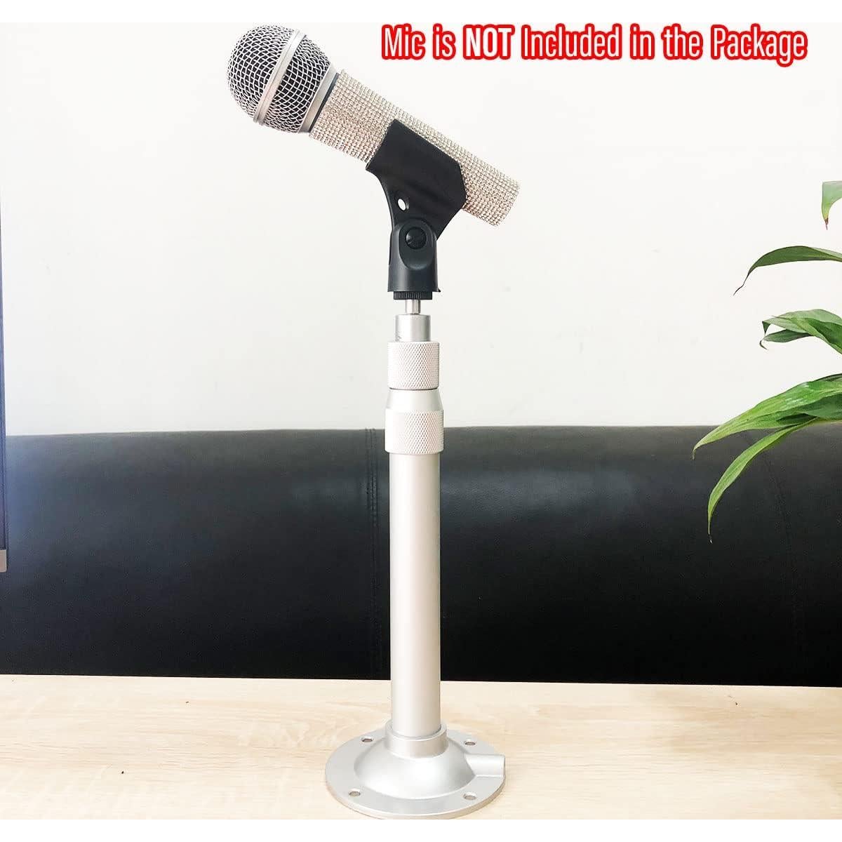 Funda de Mango Plateada RhymKawa para Micrófonos SM58 y BETA58A