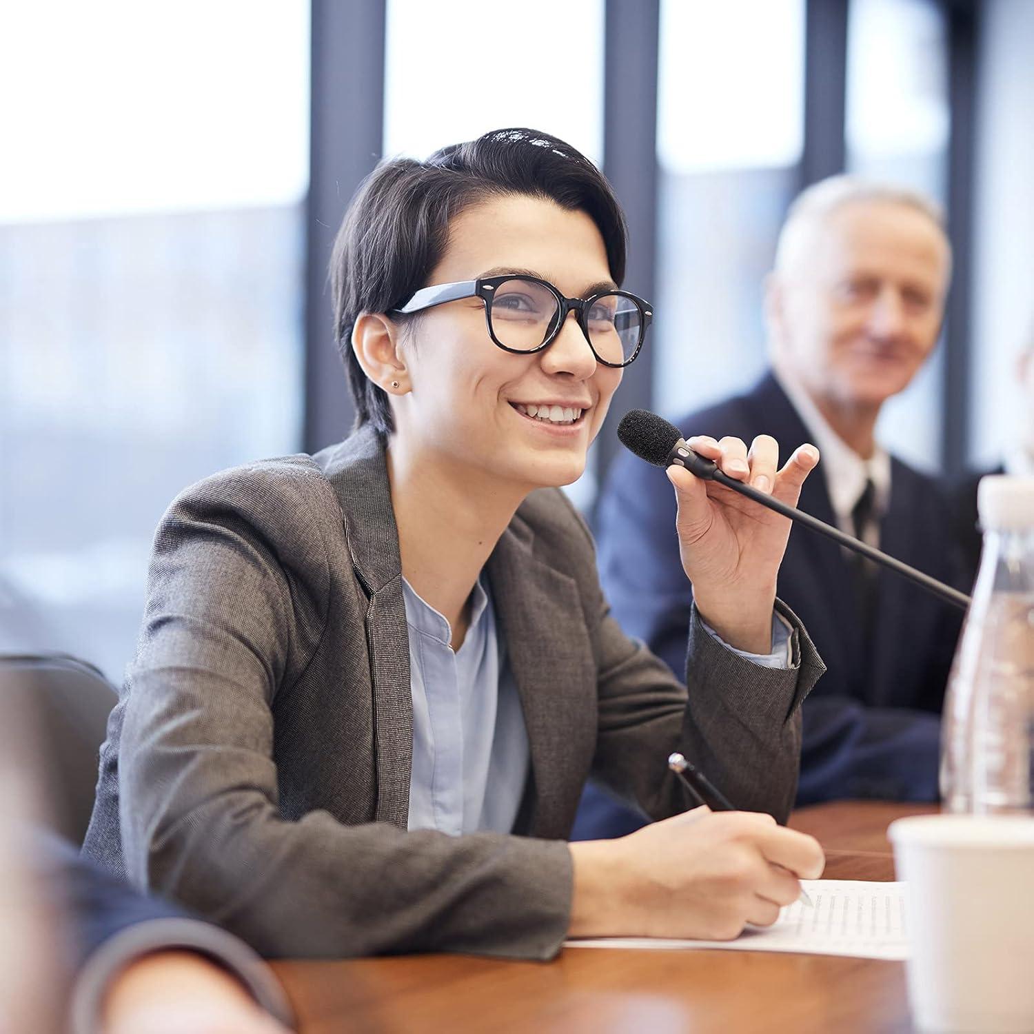 100 Fundas de Espuma para Micrófono Frienda 30x22mm
