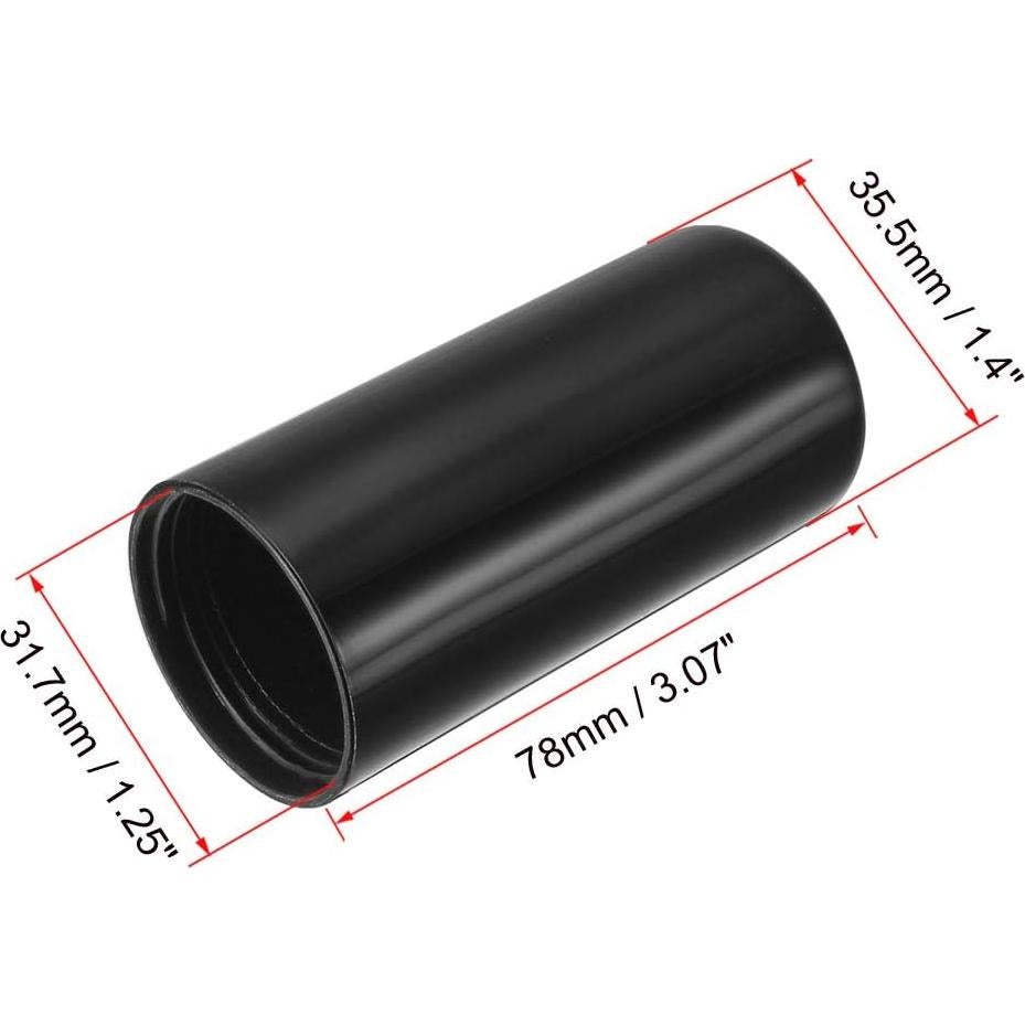 Cubierta de Batería uxcell para Micrófono Inalámbrico 78x35.5mm