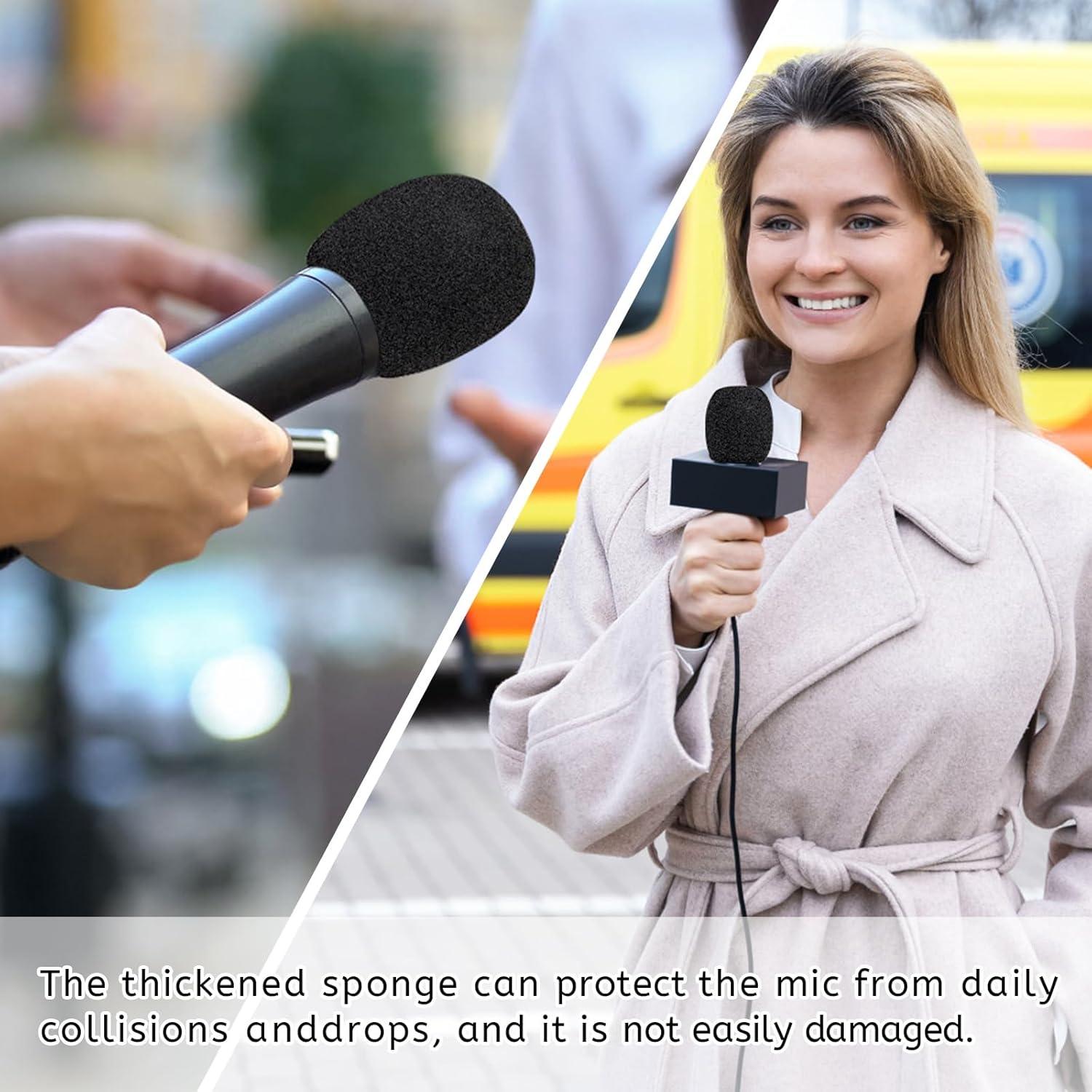 Cubiertas de micrófono de espuma 6 piezas para SM58 y E835