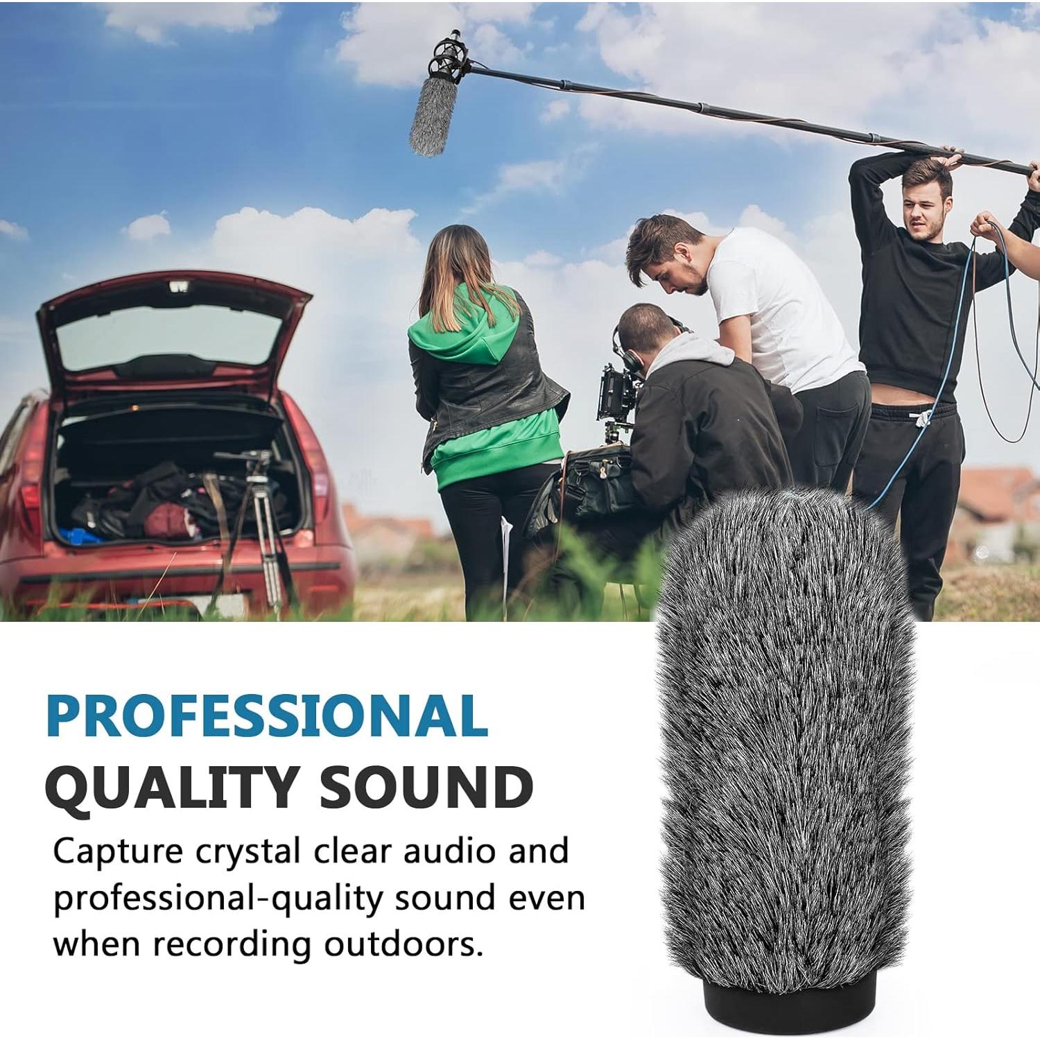 Filtro Pop Cubierta de Viento para Micrófono NTG3 18 cm