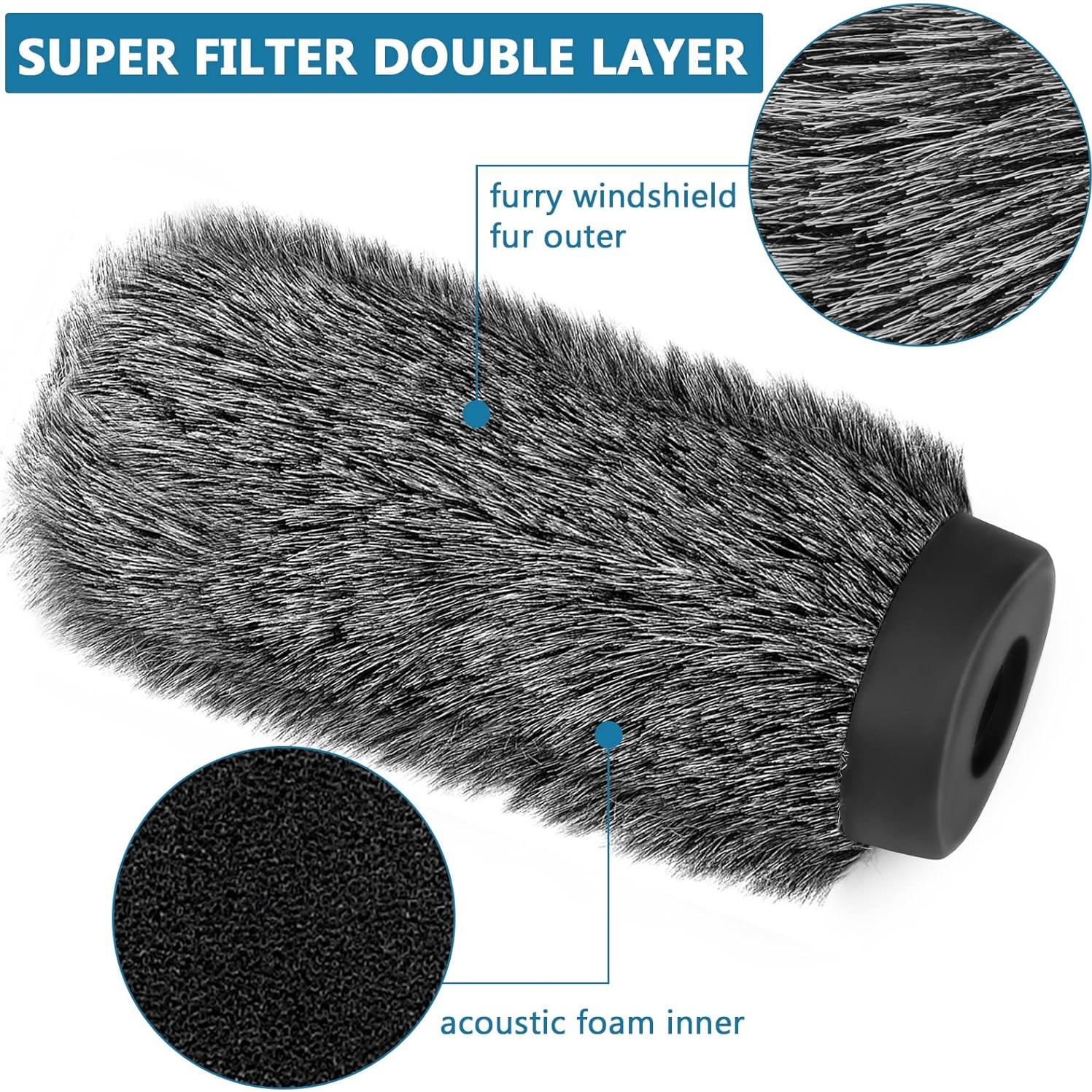 Filtro Pop Cubierta de Viento para Micrófono NTG3 18 cm