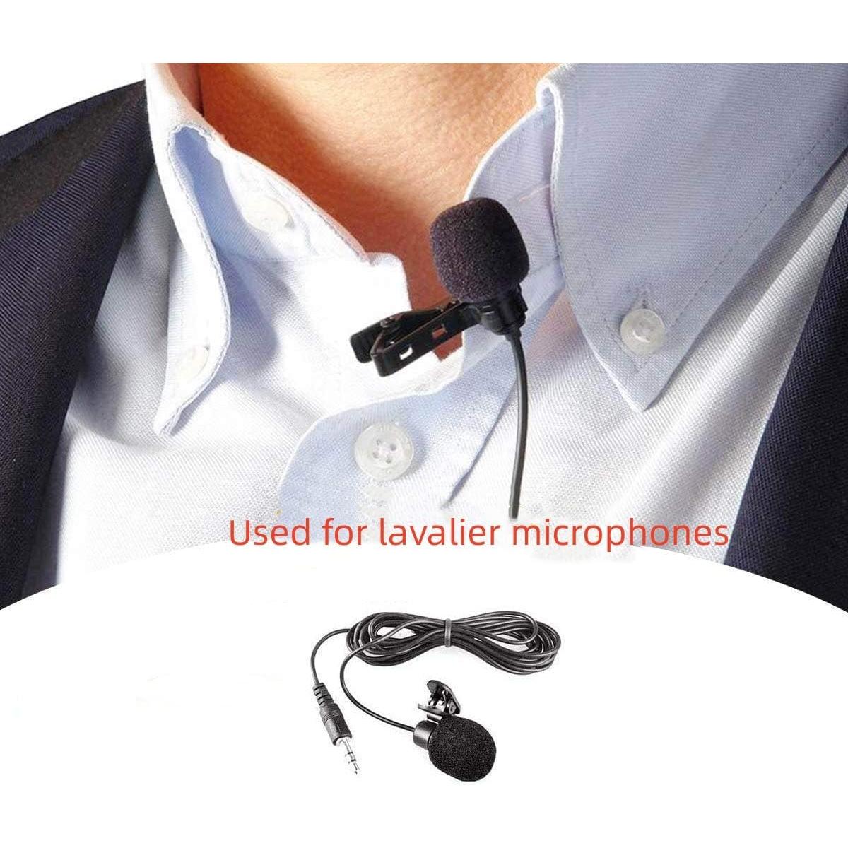 12 Fundas de Espuma para Micrófono Lavalier Kicada 7mm