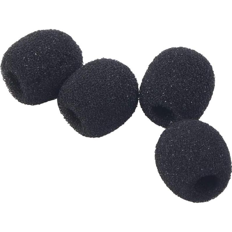 12 Fundas de Espuma para Micrófono Lavalier Kicada 7mm