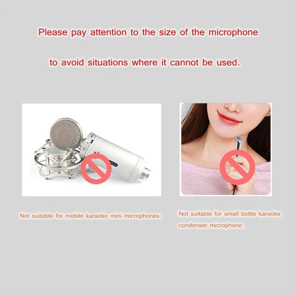 Cubiertas de esponja para micrófono de mano - 14 piezas multicolor