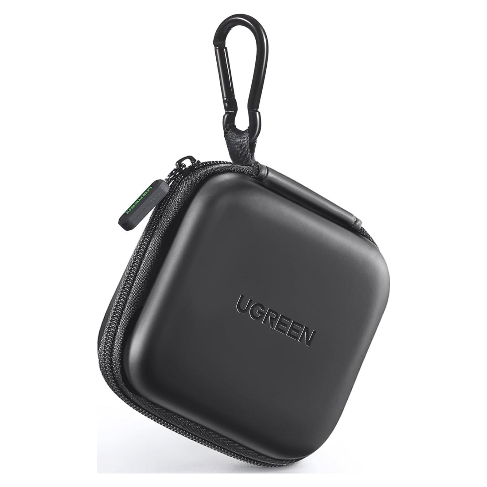 Estuche UGREEN para Auriculares Inalámbricos Negro Impermeable