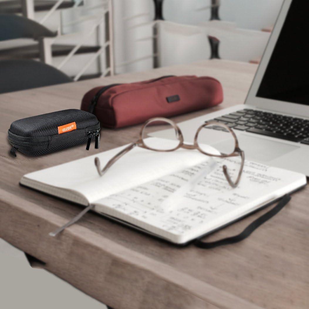 Funda Dura EVA GLCON para Auriculares y Accesorios - Negro