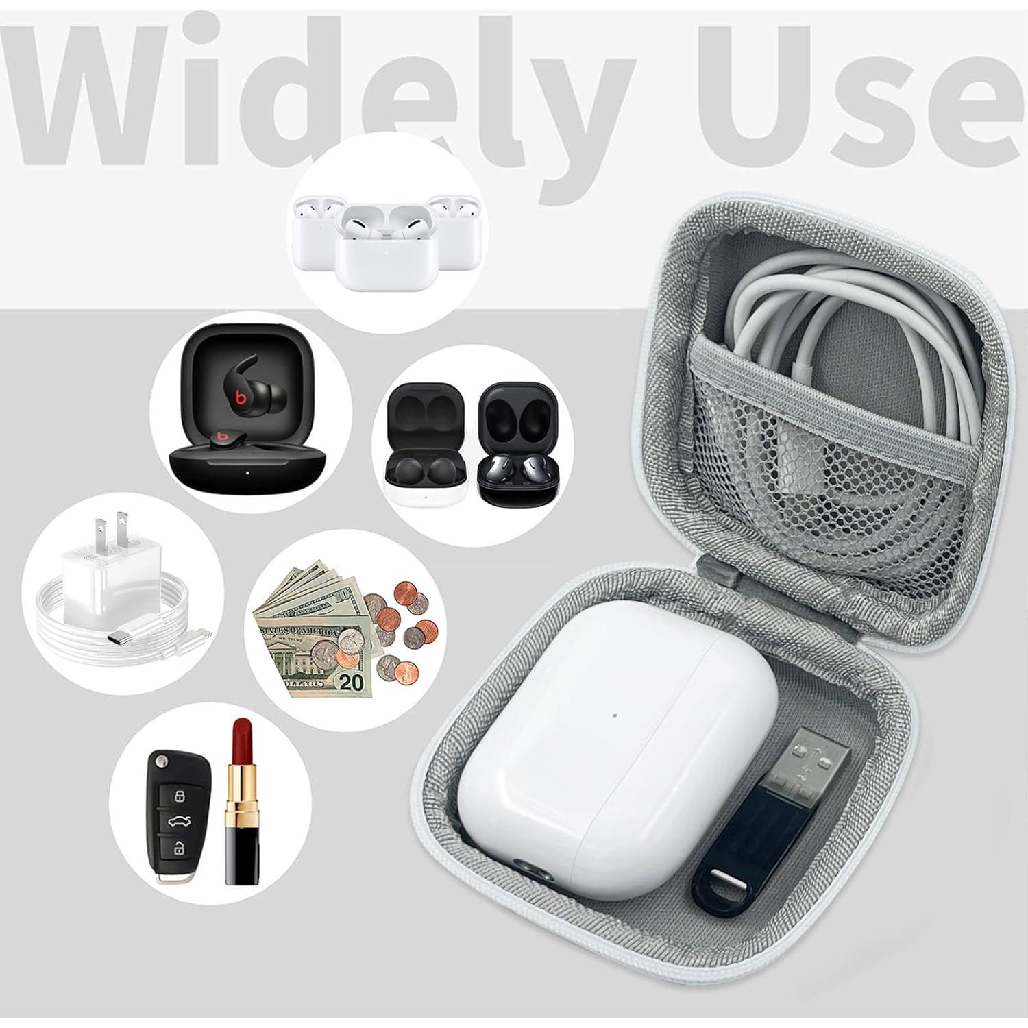 Estuche Organizador de Auriculares KOUJAON Floral 7.5cm