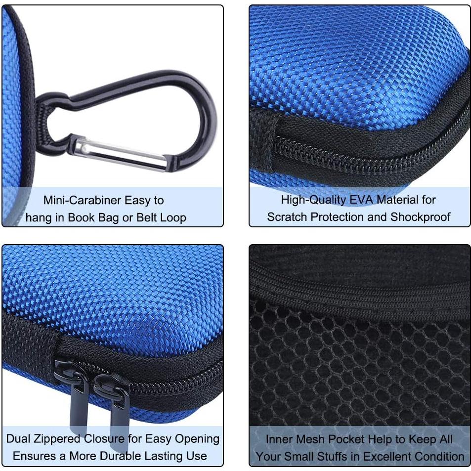 Funda Dura HOOTEK para Disco Duro 2Pack EVA Impermeable