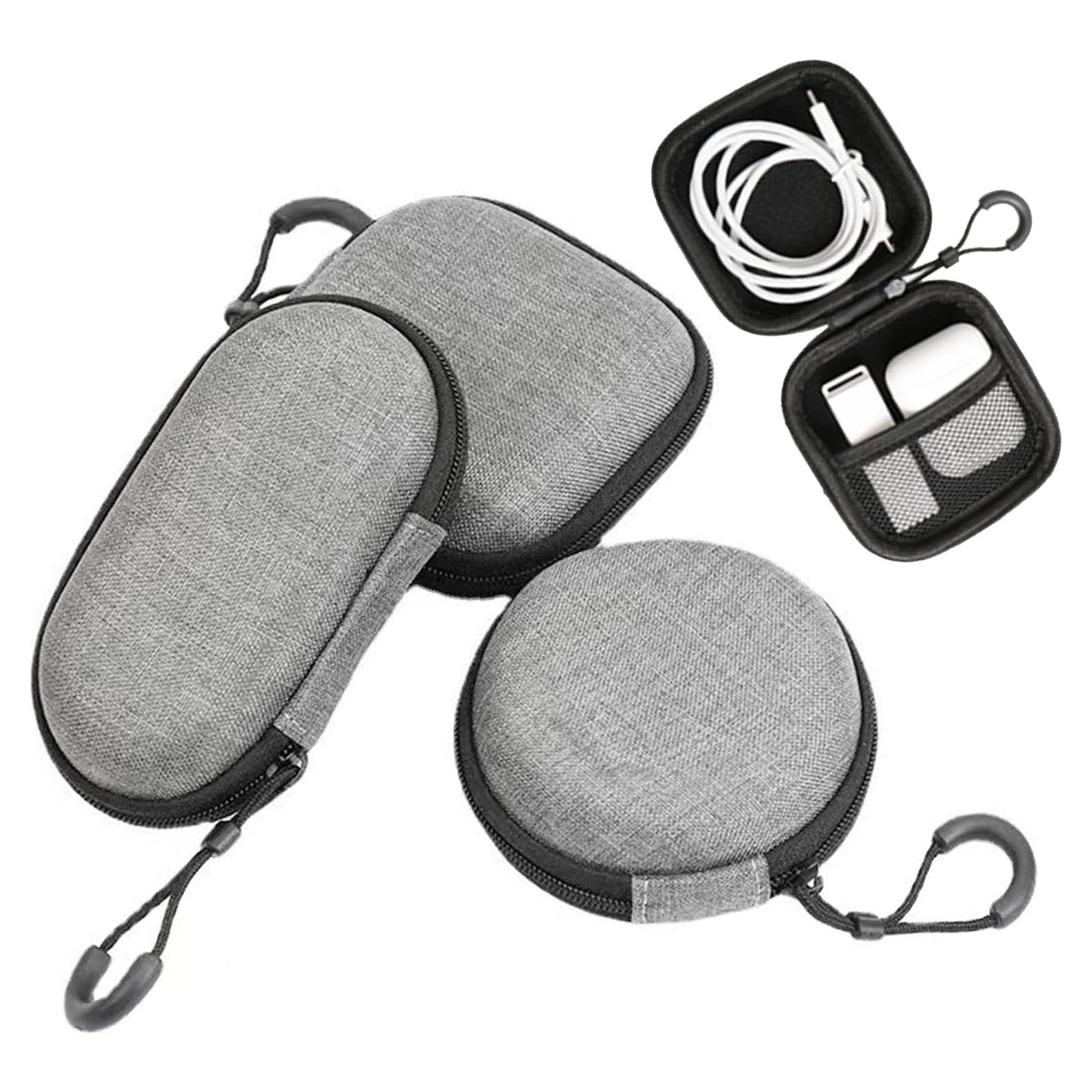 Estuche Duro para Auriculares Bluetooth BetterJonny - 3 Pcs Gris