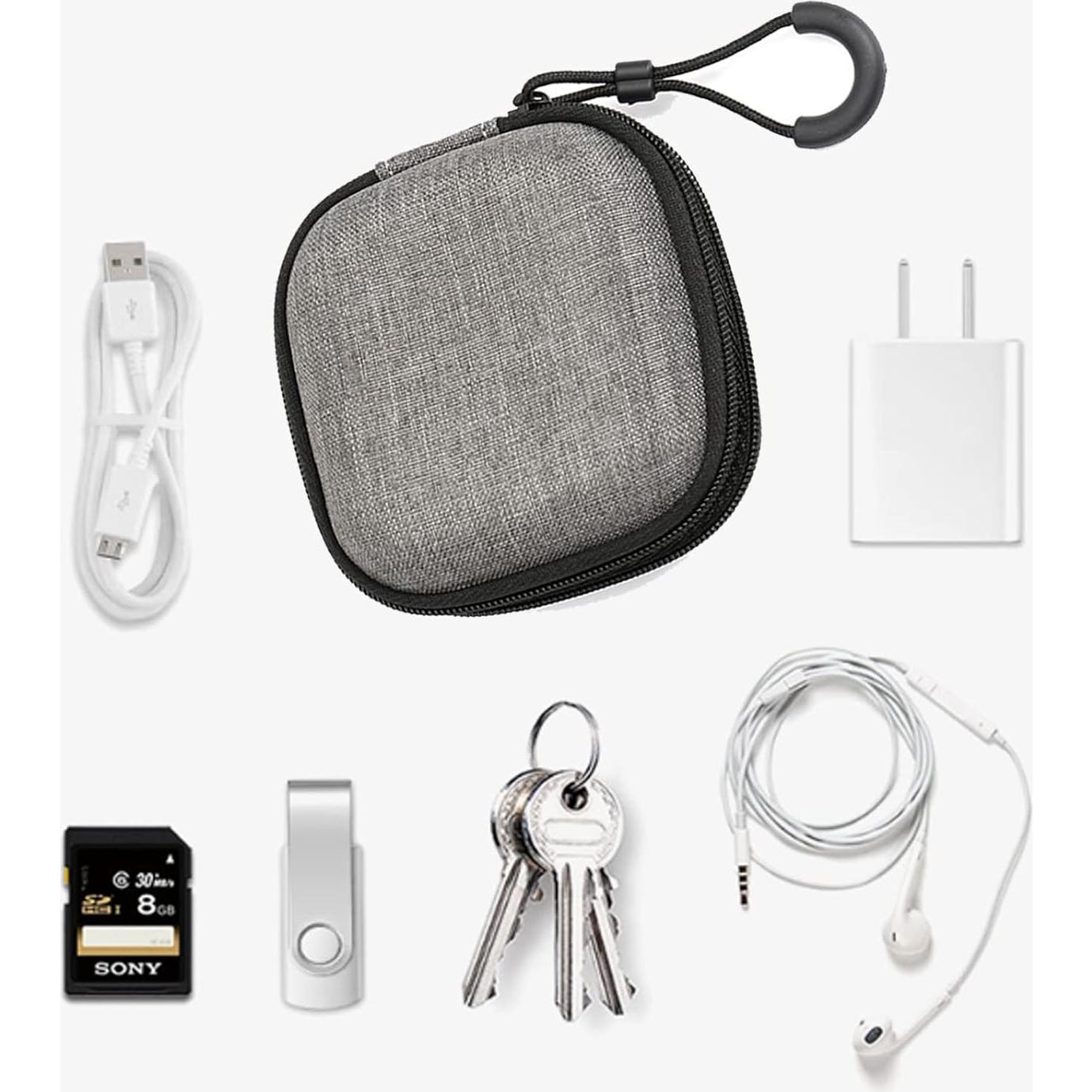 Estuche Duro para Auriculares Bluetooth BetterJonny - 3 Pcs Gris