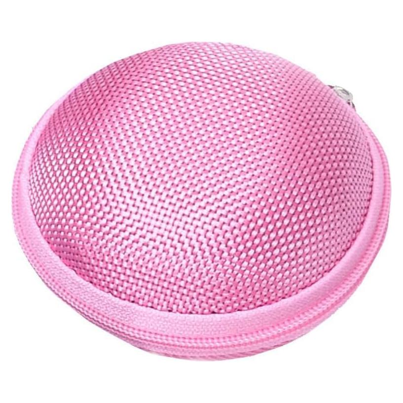 Estuche de Viaje Compacto Rosa WLngtv - Funda Dura para Auriculares