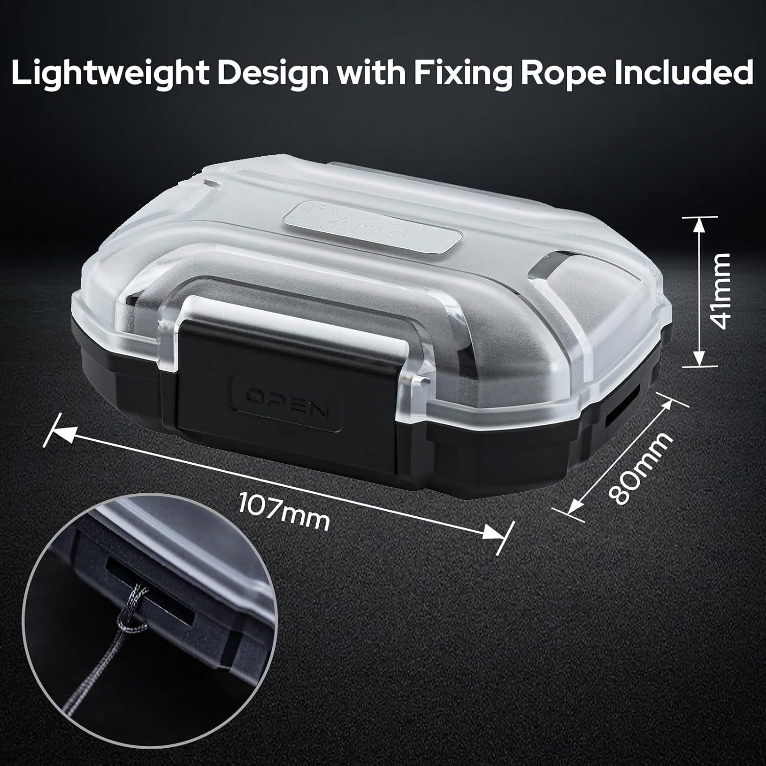 Estuche duro portátil Linsoul LC02 para auriculares IEM