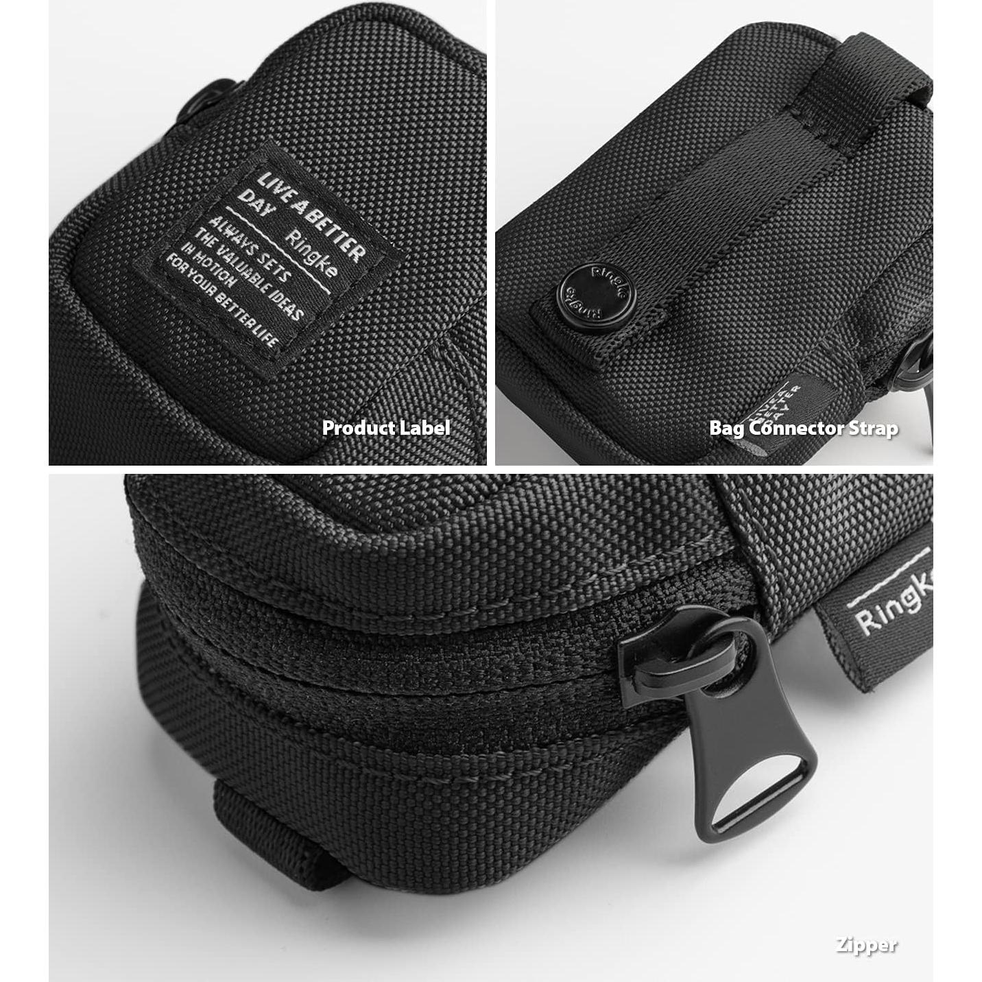 Bolsa Mini Pouch Ringke Negra para Auriculares Inalámbricos