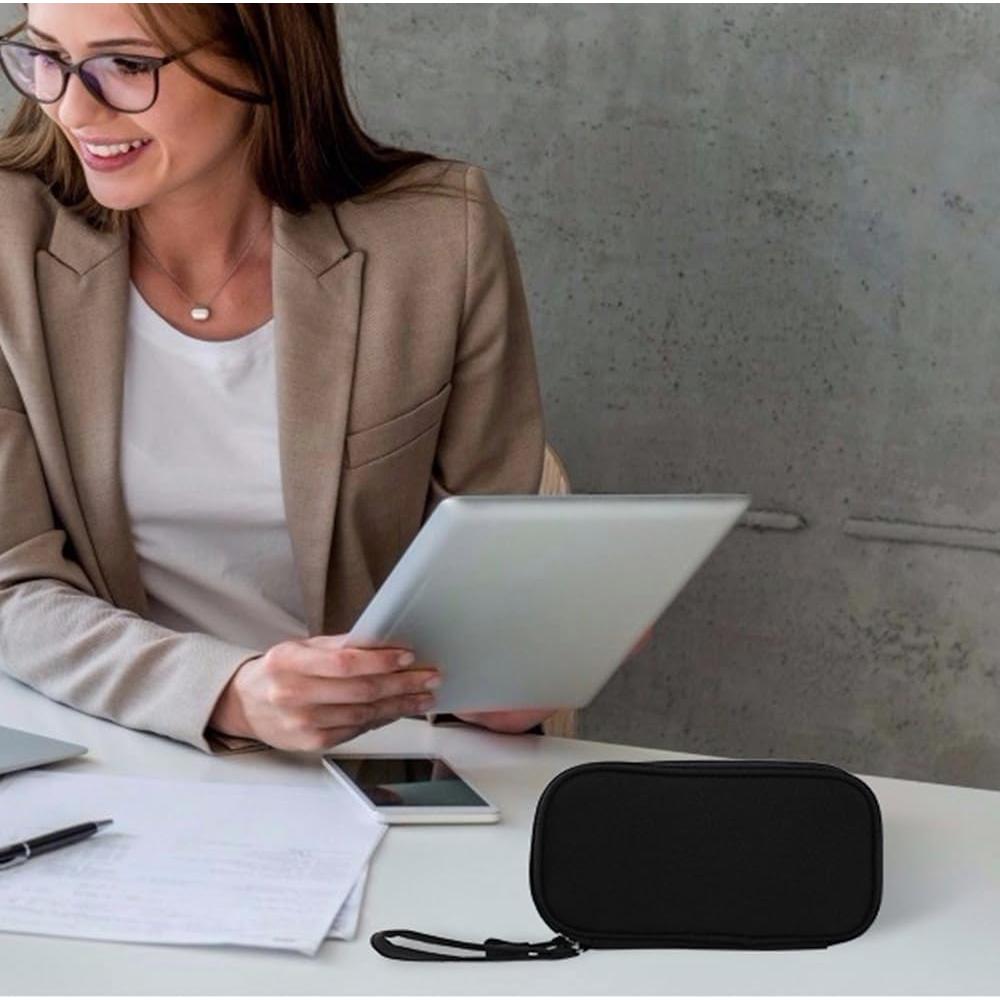 Bolsa Organizadora Electrónica Tildaks Negra 3 Compartimentos