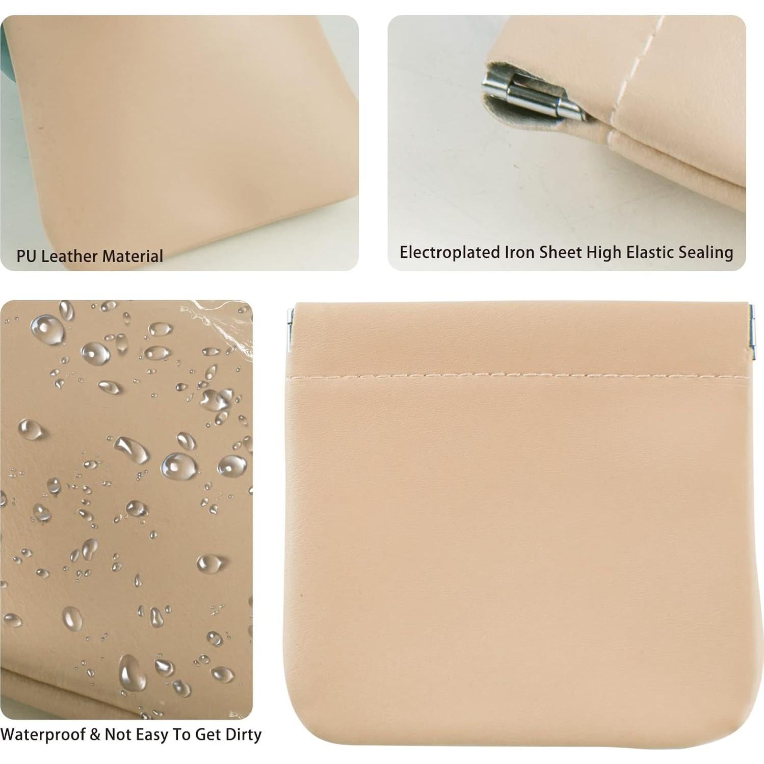 4 Piezas Bolsa Cosmética Impermeable CANIPHA Mini Viaje