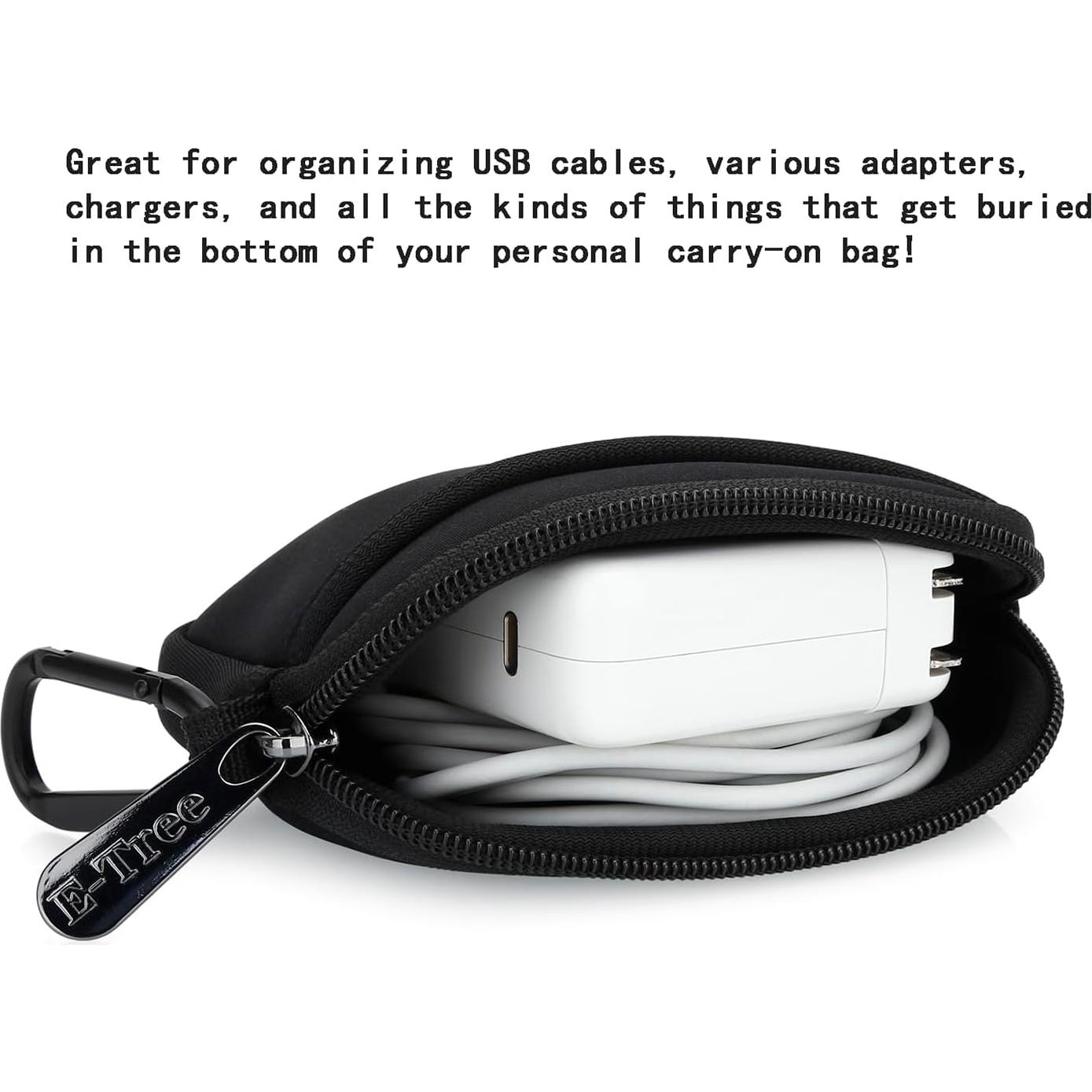 Funda Mini Neopreno E-Tree para Accesorios Electrónicos