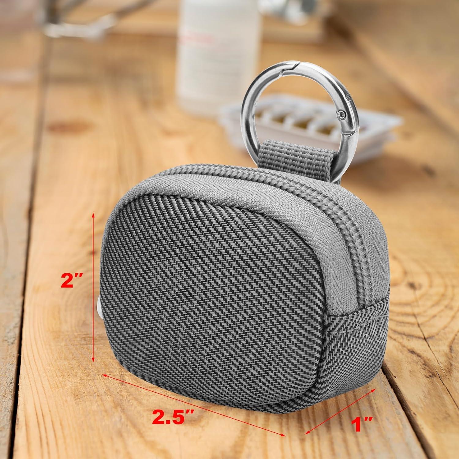 Funda Protectora para Audífonos Beautyflier Gris Tamaño Bolsillo