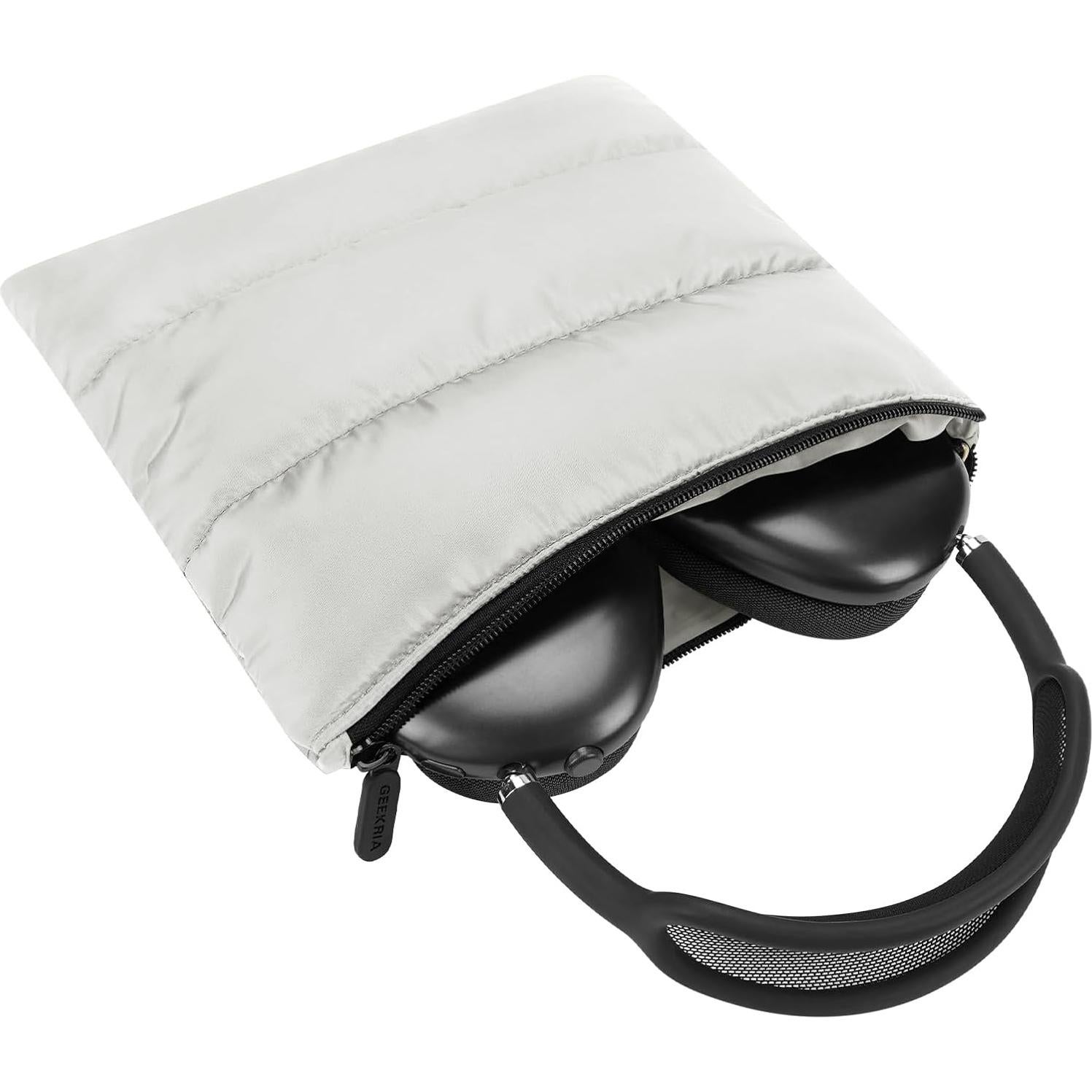 Bolsa de Transporte para Auriculares Geekria NOVA - Blanco