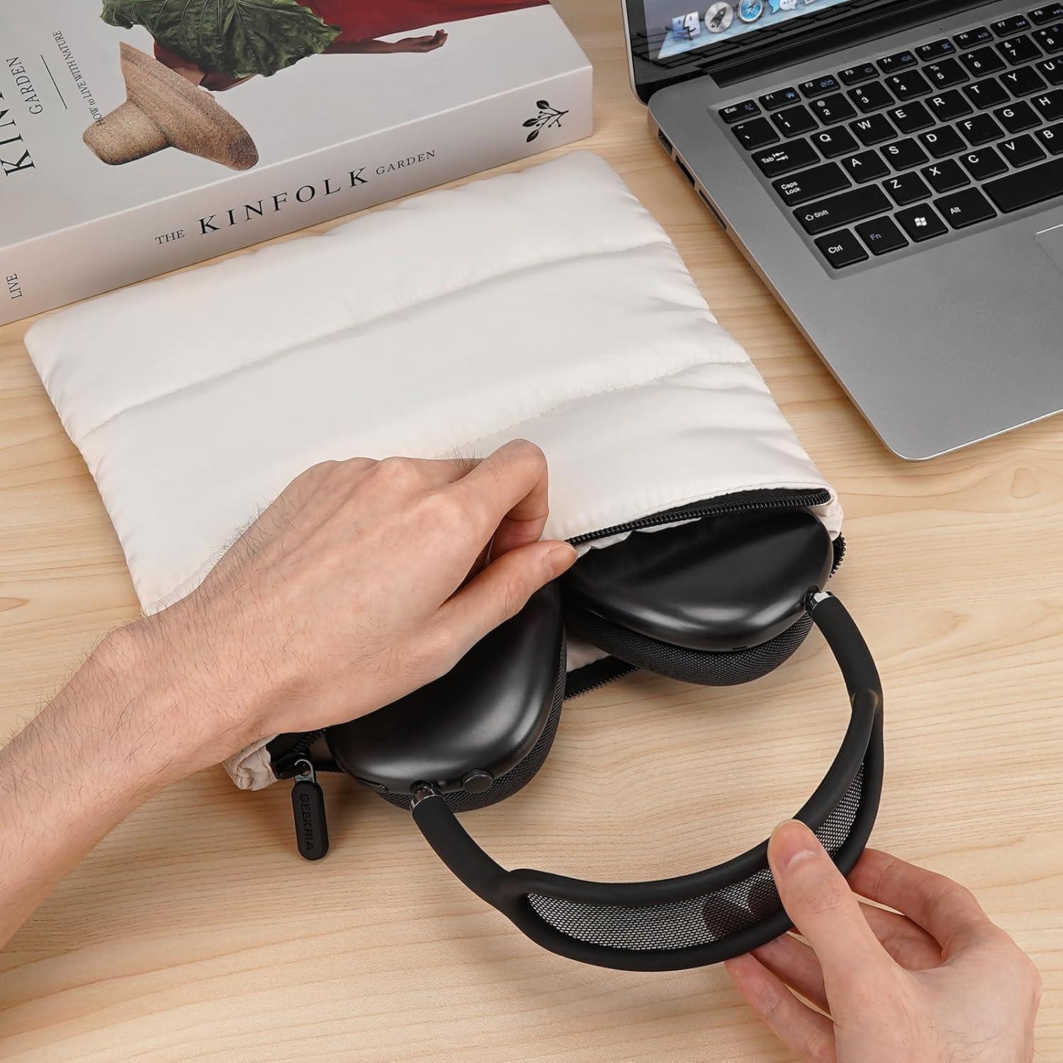 Bolsa de Transporte para Auriculares Geekria NOVA - Blanco