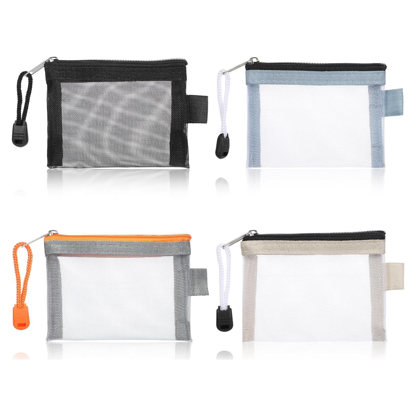 Bolsa de Almacenamiento con Cremallera Larrel - 4 Piezas Nylon 11.5x8 cm