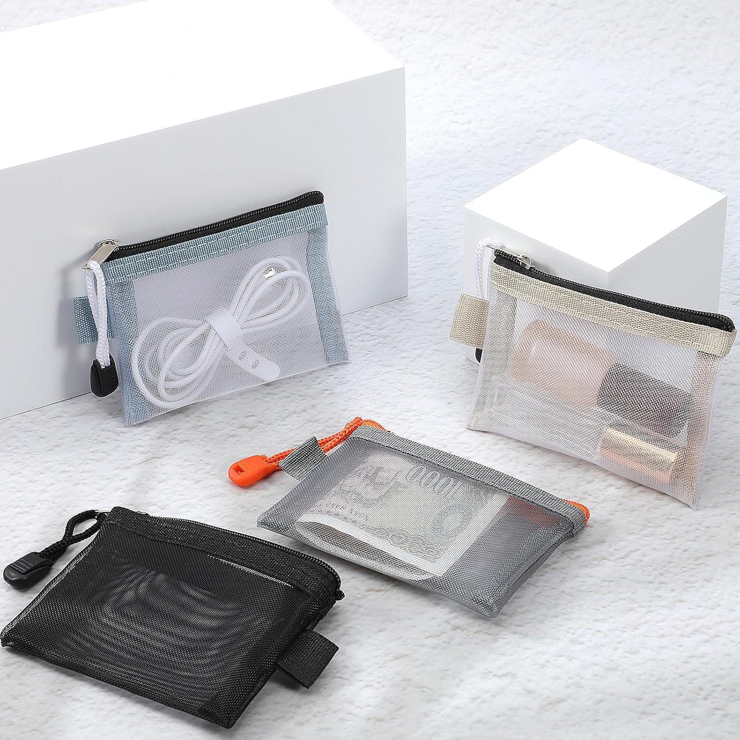 Bolsa de Almacenamiento con Cremallera Larrel - 4 Piezas Nylon 11.5x8 cm