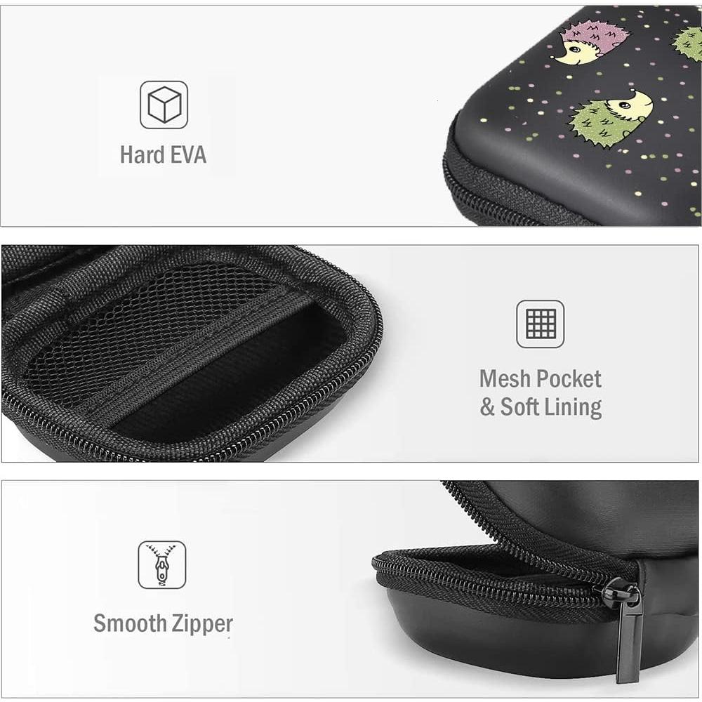 Funda Dura para Auriculares MAYCARI Erizo Mini EVA