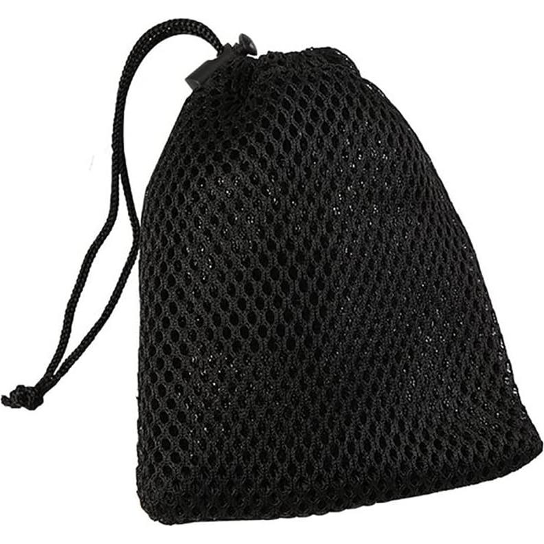 Bolsas de Malla Negras GSHLLO 6 Pcs para Joyería y Accesorios