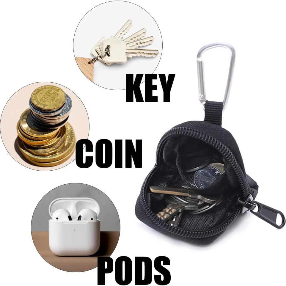 Bolsa Táctica para Monedas YERGOFE Camo Desértico Compacta