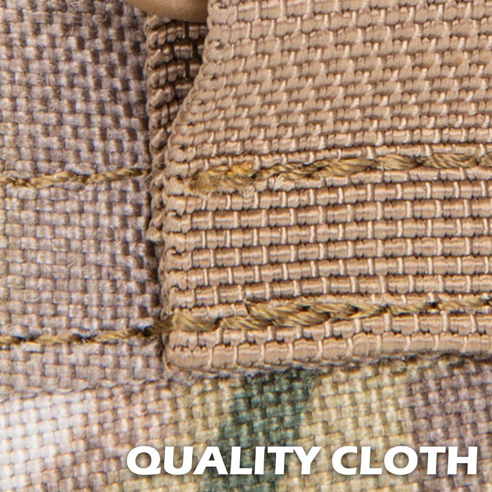 Bolsa Táctica para Monedas YERGOFE Camo Desértico Compacta