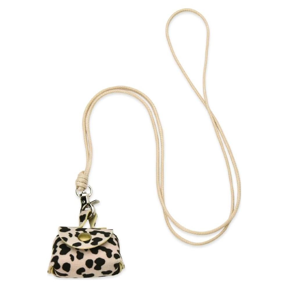 Collar Monedero de Cuero con Lanyard para Mujeres - ShiQiao