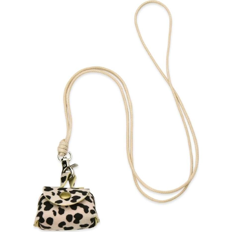 Collar Monedero de Cuero con Lanyard para Mujeres - ShiQiao