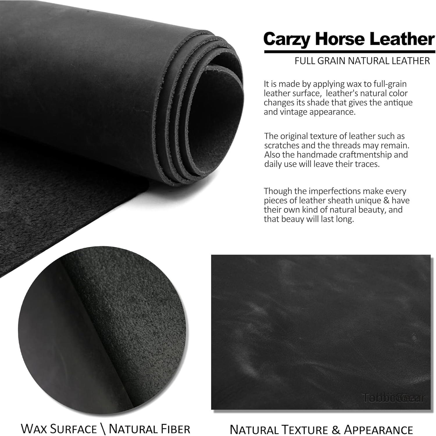 Funda de Cuero para Auriculares TarbicGear Negro Clip Cinturón