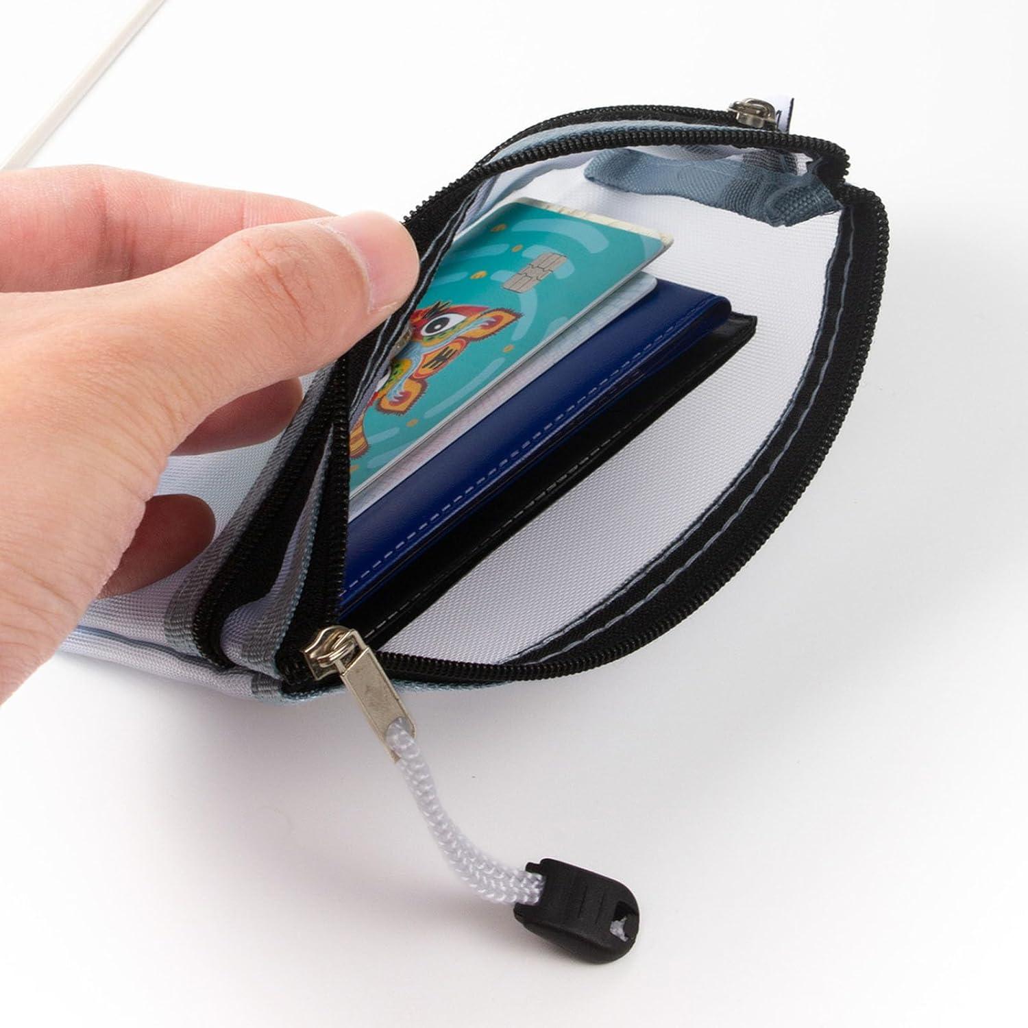 9 Bolsas de Malla con Cremallera Aswewamt 14.5x11 cm Nylon