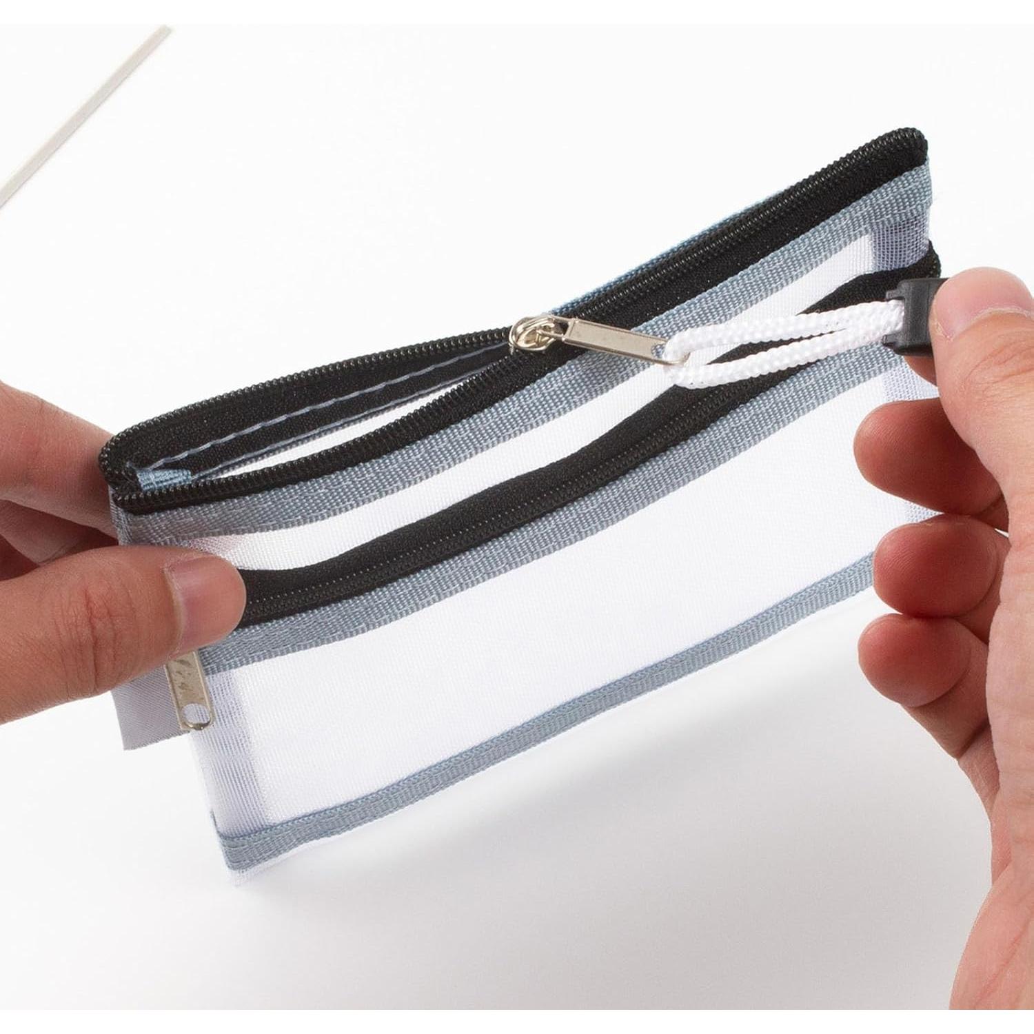 9 Bolsas de Malla con Cremallera Aswewamt 14.5x11 cm Nylon