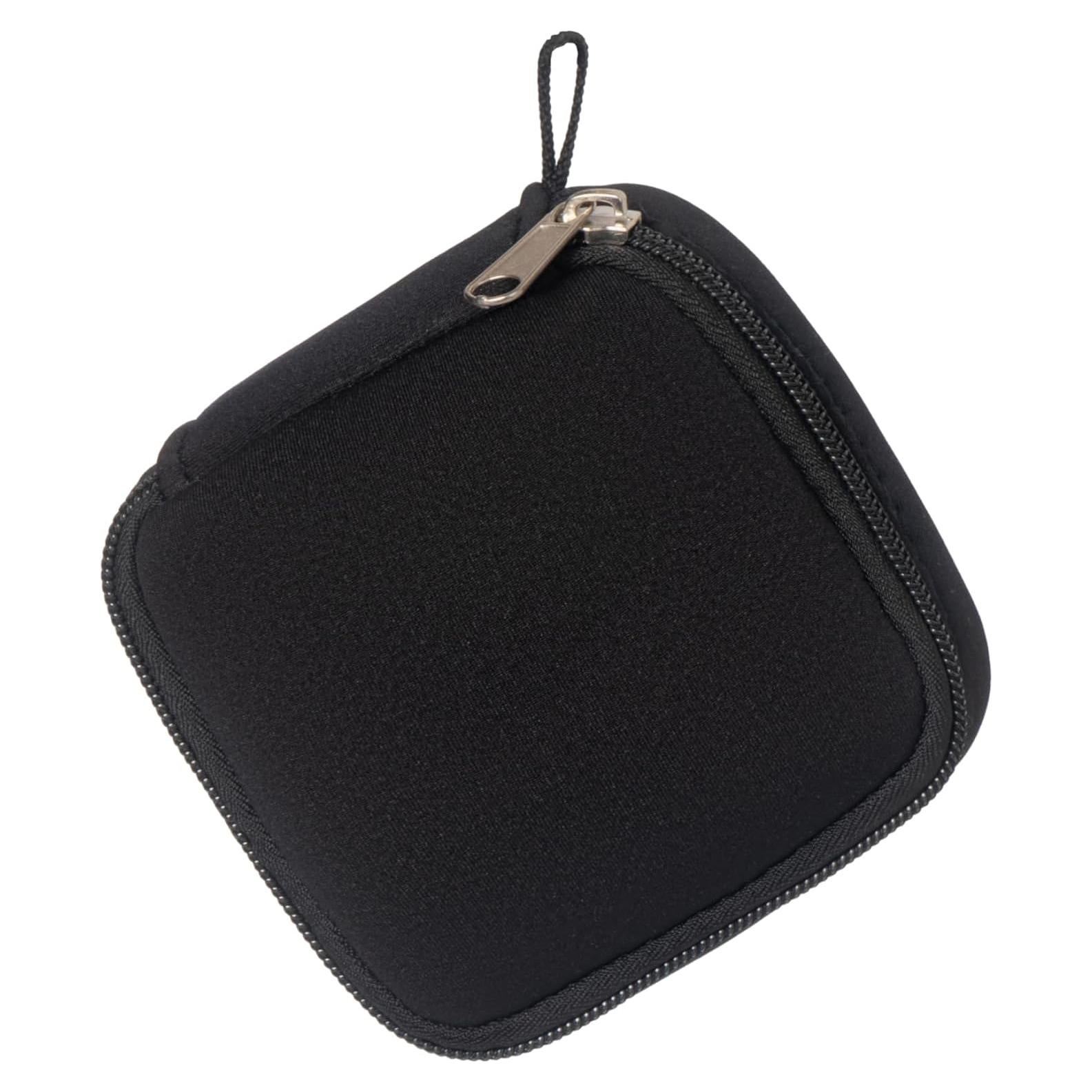 Mini Bolsa Organizador Electrónico Neopreno 10x10 cm Negro